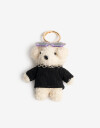 Llavero Cozy Llavero Y Bag Charm De Peluche Oso - Combinacion Multicolor