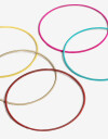 Pulseras Elásticas Sets Color Set De Pulseras Elásticas Metal - Combinacion Multicolor