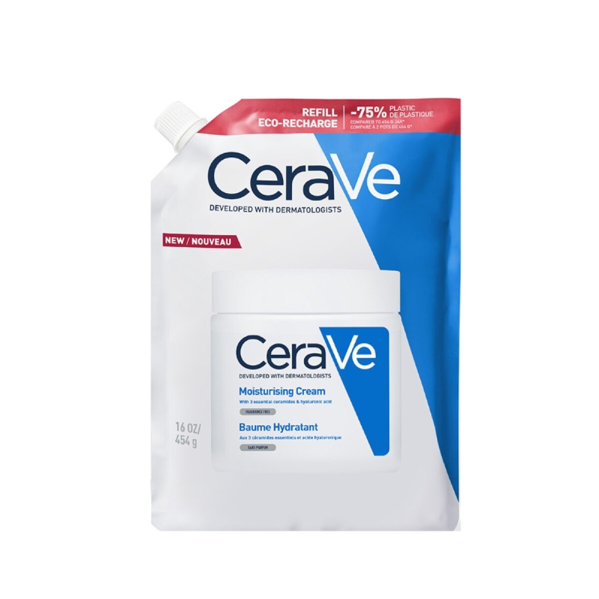 Doypack Cerave loción hidratante 454 g 