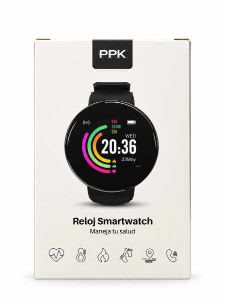 RELOJ INTELIGENTE ROSADO.