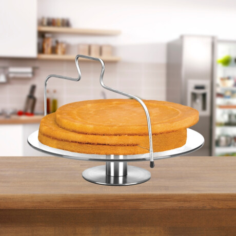 Cortador Lira para Tortas de Acero Inoxidable 33 cm Cortador Lira para Tortas de Acero Inoxidable 33 cm