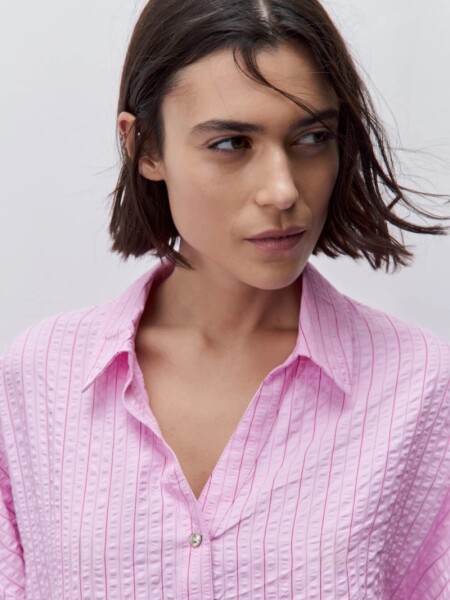 CAMISA D.CASSIN PAD ROSADO