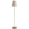 LAMPARA DE PIE CUP BEIGE/DORADO Unica