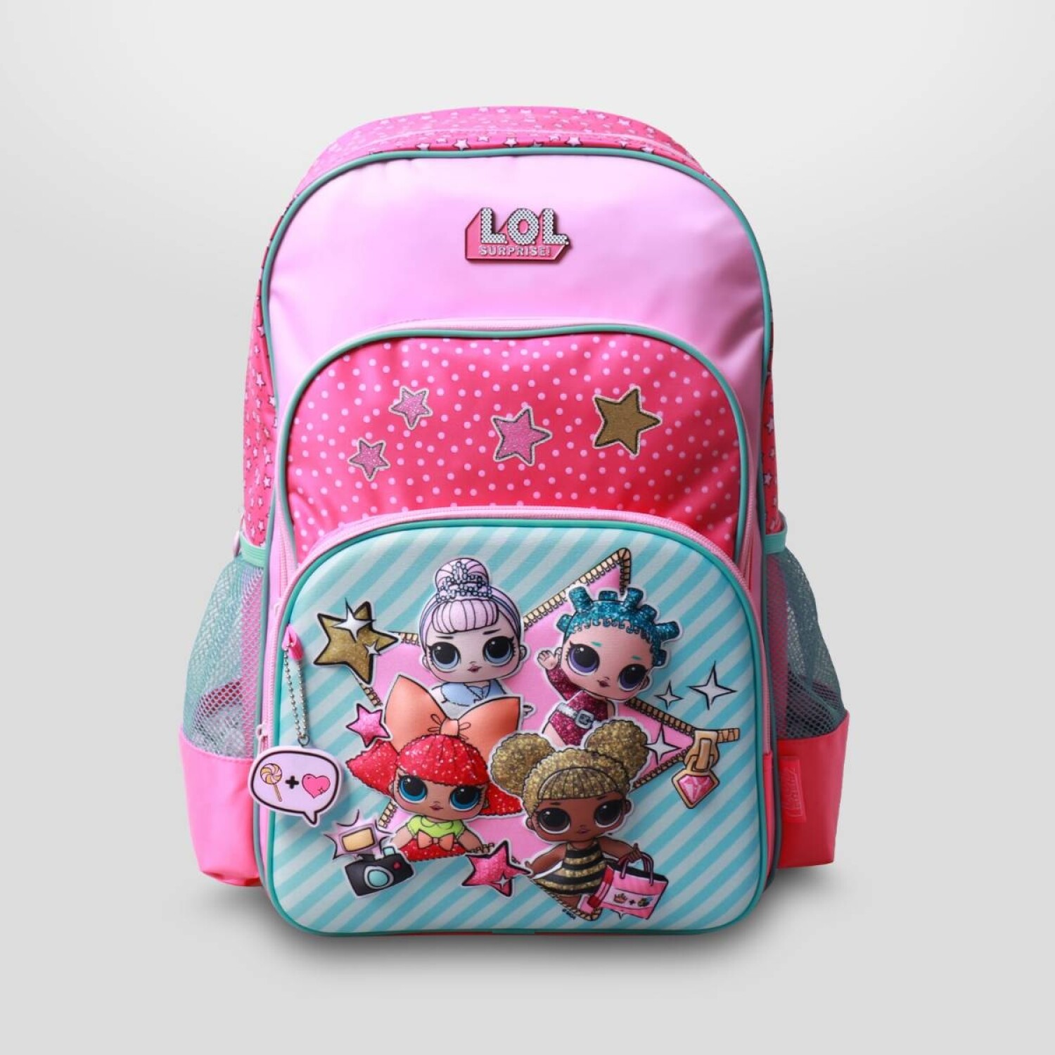 Mochila LOL Surprise mediana 16 con estrellas lunares Jugueteria Gibernau