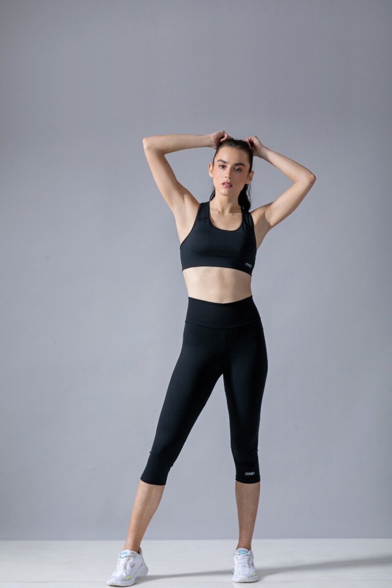 Capri de Supplex. AZUL MARINO