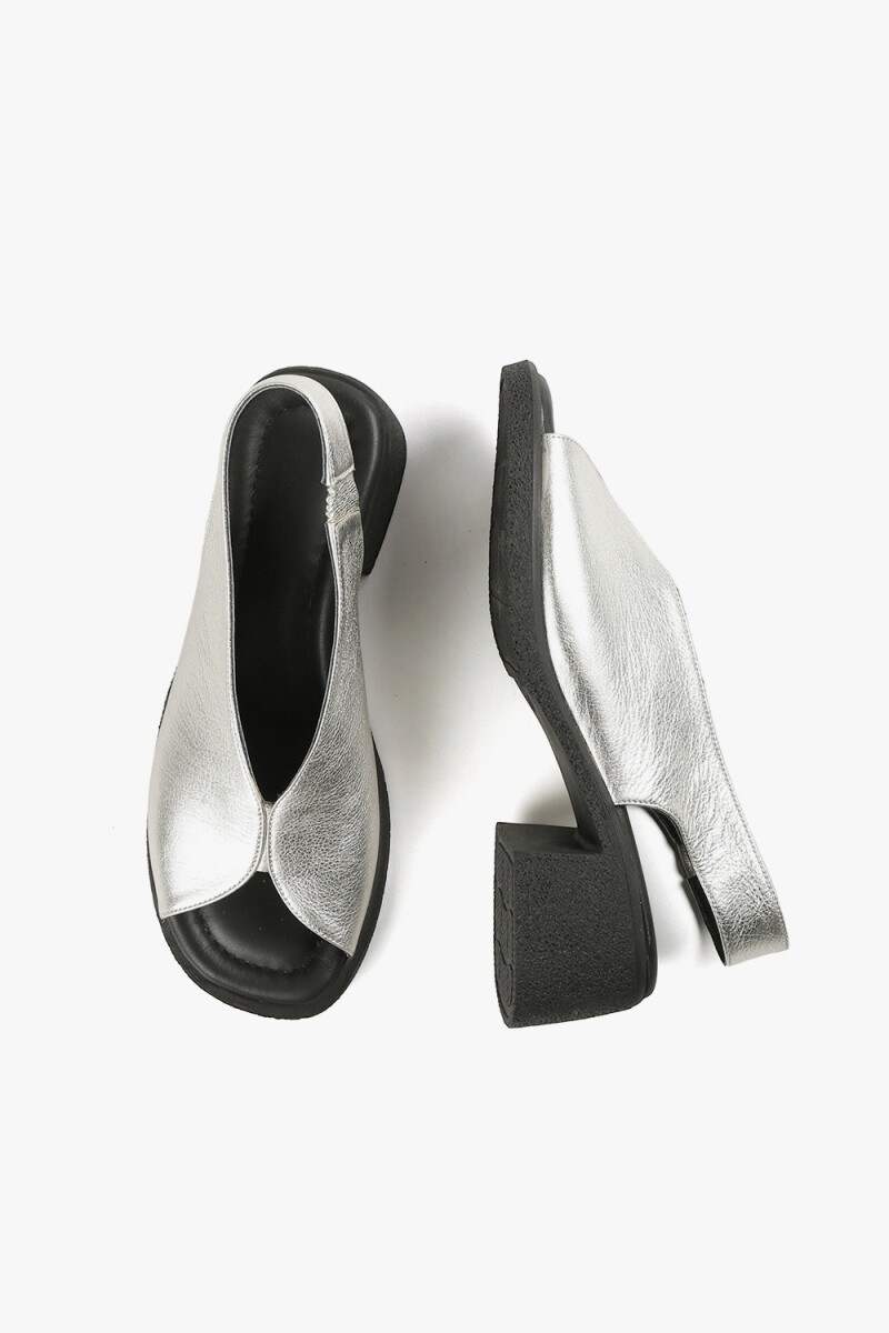 ZAPATO LADY SLING Plata