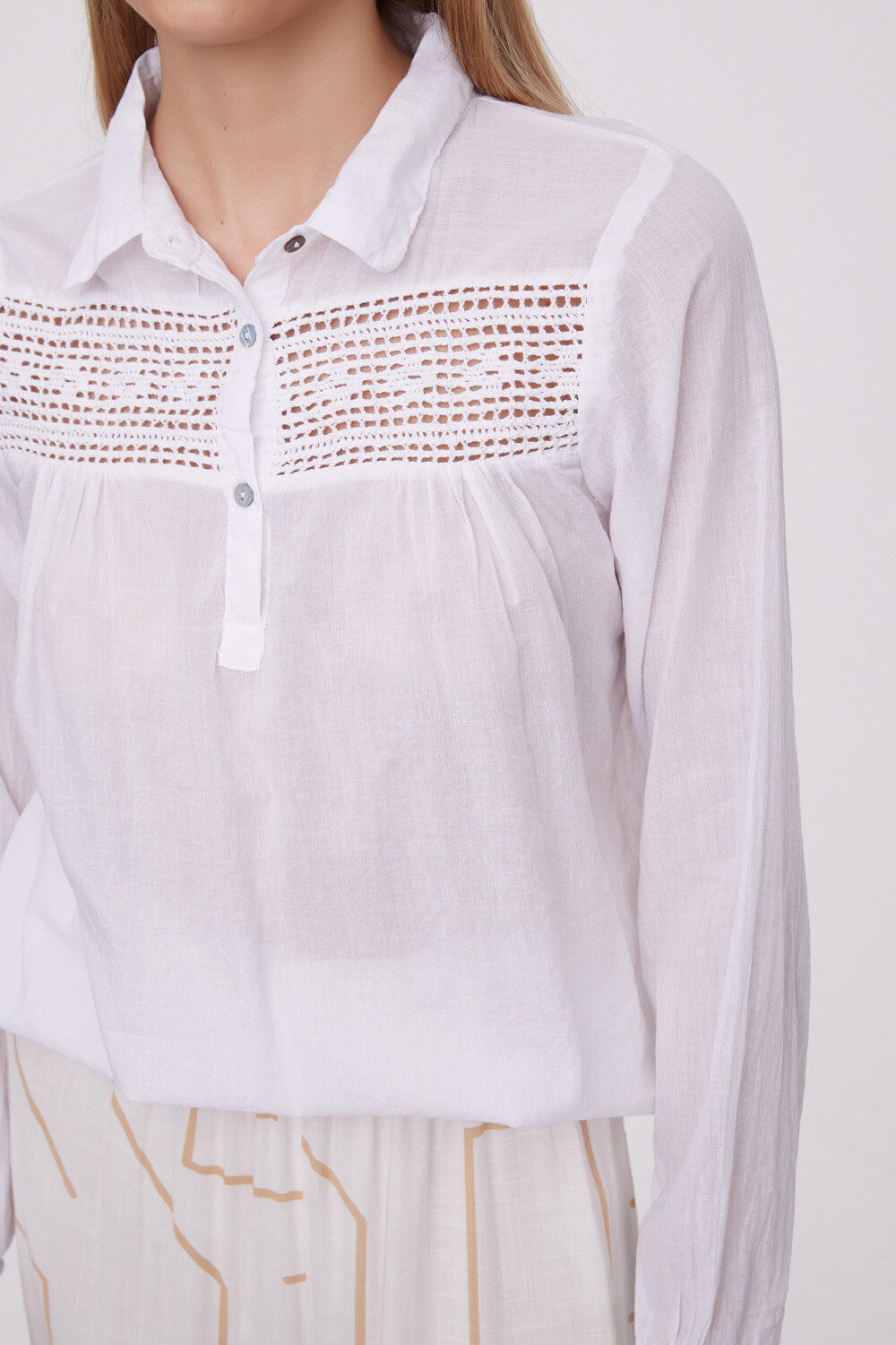 Blusa Endexa Blanco