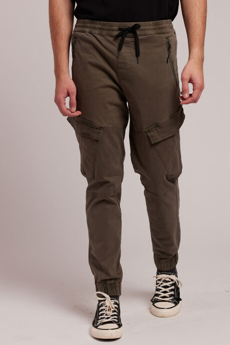 PANTALON CARGO PAOLOW24 RUSTY Militar