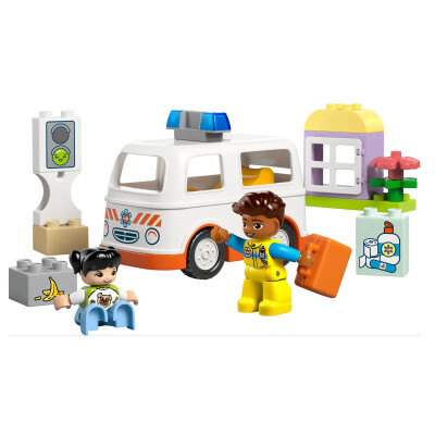 Ambulancia y Conductor Duplo Lego Ambulancia y Conductor Duplo Lego