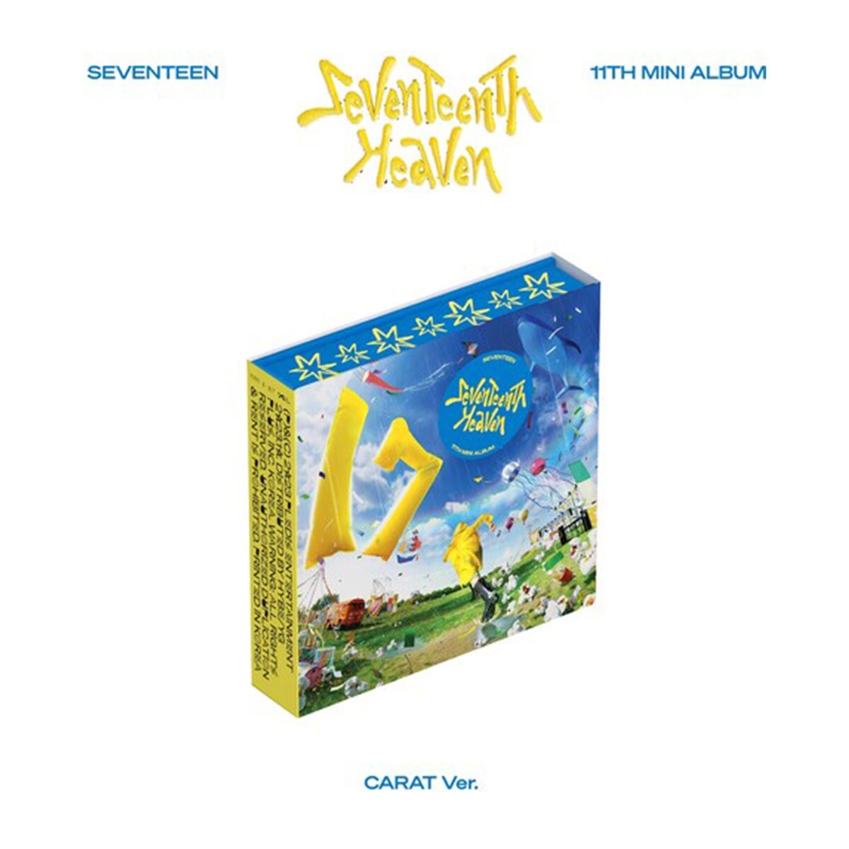 Seventeen / 11th Mini Album Seventeenth Heaven [carat Ver.] Cd 