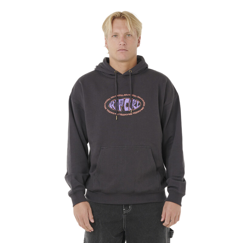 Canguro Rip Curl De Oval - Negro Canguro Rip Curl De Oval - Negro