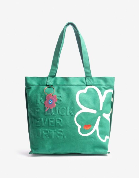 Shopper Shopper Lucky - Verde Oscuro