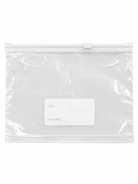 BOLSAS ALMACENAMIENTO ALIMENTOS X15 TRANSPARENTE