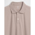 V-STRETCH PIQUE POLO - SOLID MEDIUM COOL BROWN