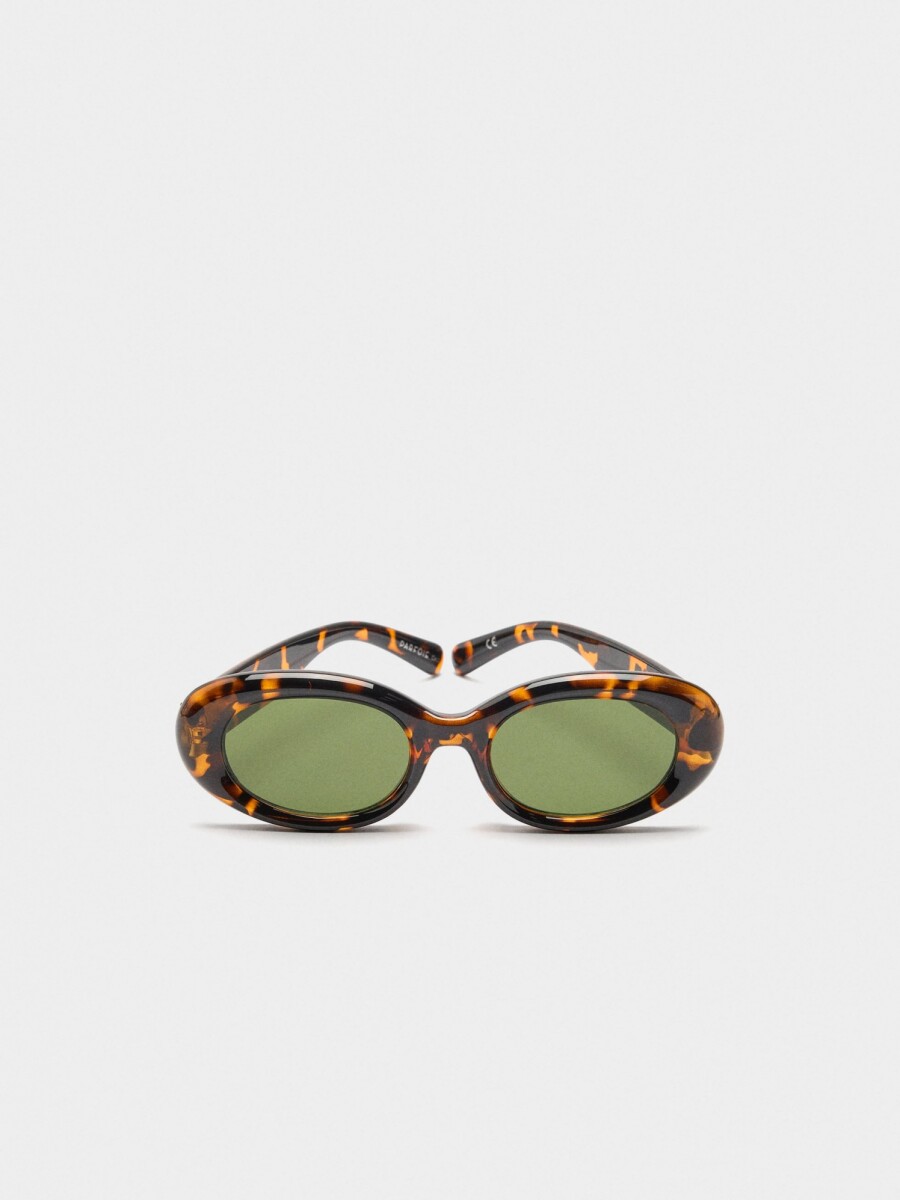 Gafas De Sol Ovaladas marron