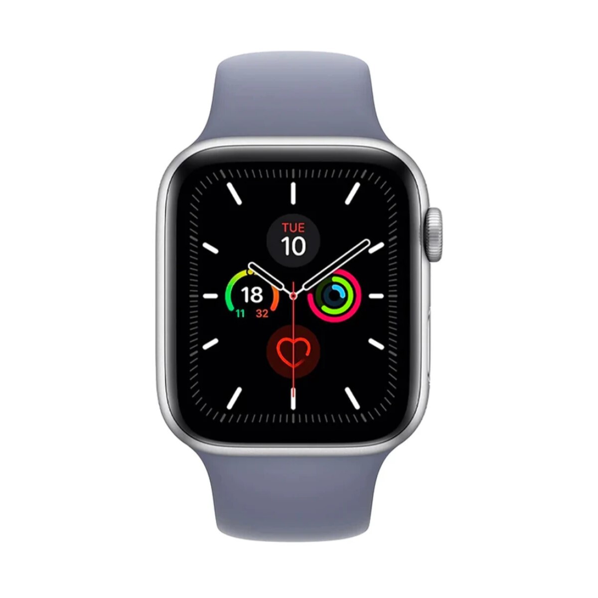 Malla correa apple watch silicona sport 42mm/44mm/45mm/49mm devia Lavender gray
