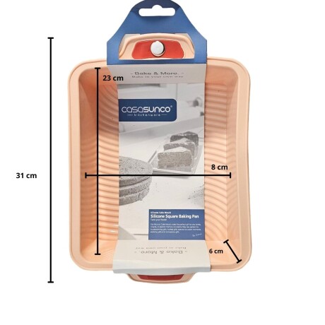 Asadera Bandeja de Silicona para Hornear Antiadherente Azul