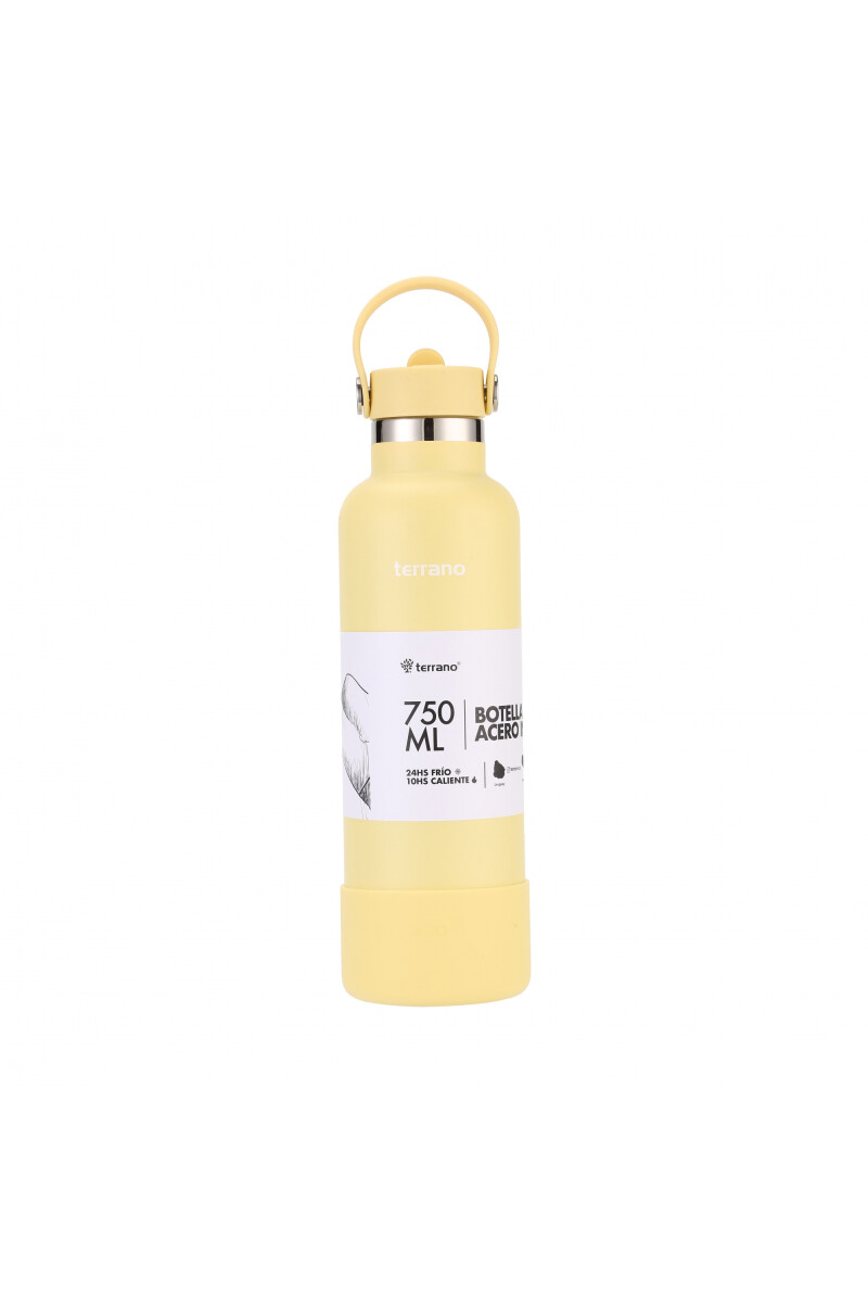 BOTELLA TERRANO 750ML PICO + BOTA AMARILLO
