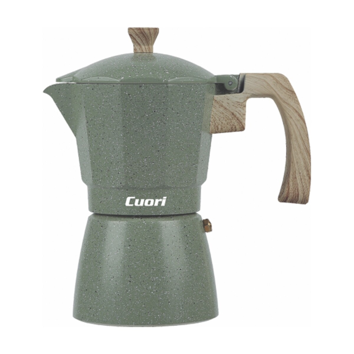 Cafetera Cuori Java 6 tazas tipo italiana 