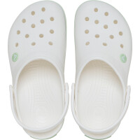 Crocband™ White/serene Green