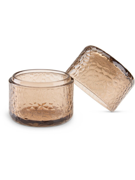 Tarro de almacenaje GENEVAD Ø8xH10 cm vidrio marró Tarro de almacenaje GENEVAD Ø8xH10 cm vidrio marró