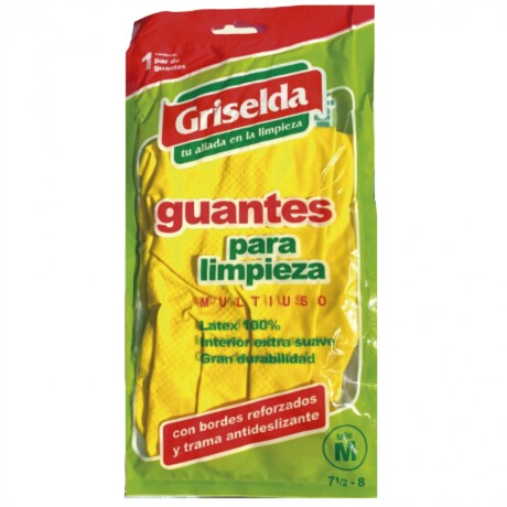 GUANTE DE GOMA GRISELDA MULTIUSO TALLE L GUANTE DE GOMA GRISELDA MULTIUSO TALLE L