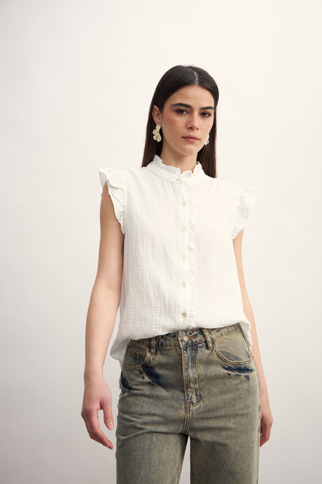 Camisa Melina Blanca