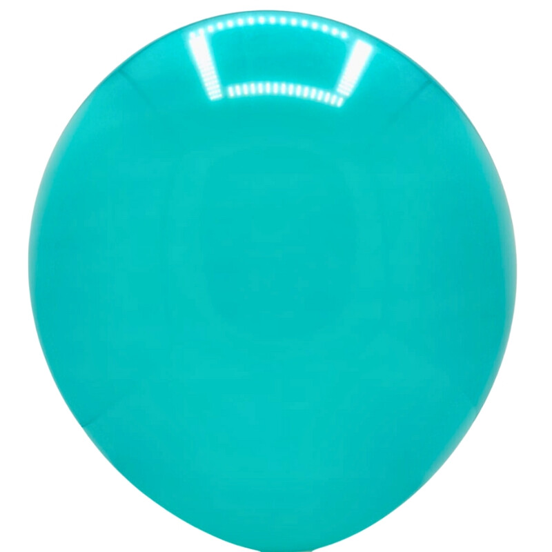 Globos X5 Tamaño R18 Verde Agua Liso