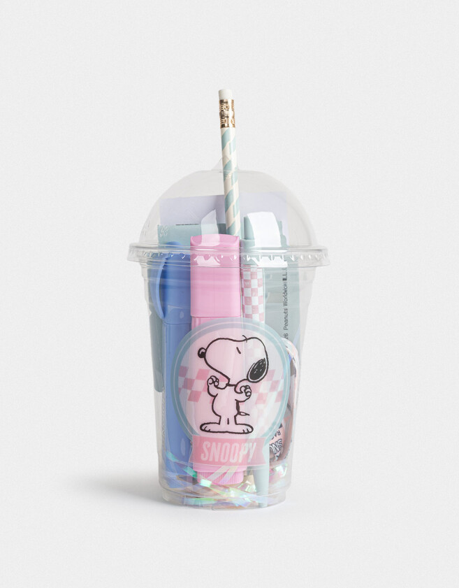 Librería Sets Set De Librería "snoopy" - Combinacion Multicolor