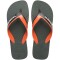 Sandalias Havaianas Dual Hombre Verde Oliva/Verde Oliva