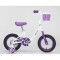 Bicicleta Baccio R.12 Niña Mystic Blanco/lila