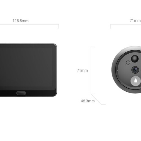 Mirilla Smart Ezviz CS-HP4 (2MP) 001