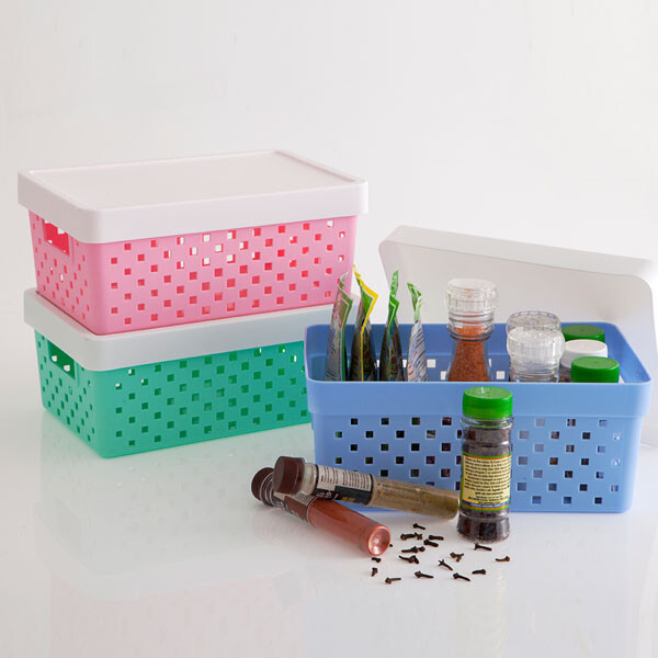 ORGANIZADOR QUADRATTA C/T 29X19X12 ROSA ORGANIZADOR QUADRATTA C/T 29X19X12 ROSA