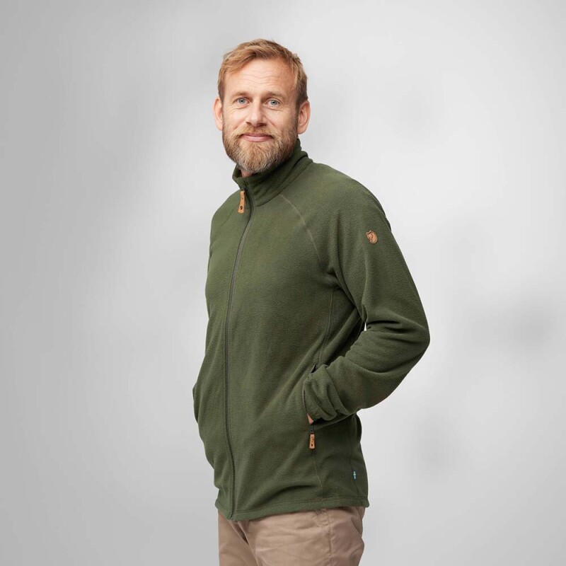 Casaca Fjallraven Ovik Lite Fleece Jacket M Hombre Black