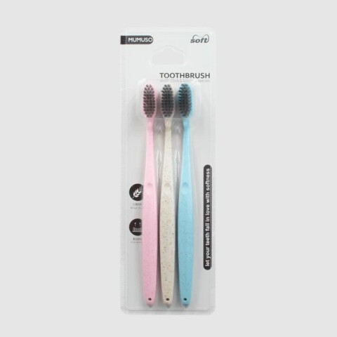 SET 3 CEPILLO DENTAL ECOLOGICO SET 3 CEPILLO DENTAL ECOLOGICO