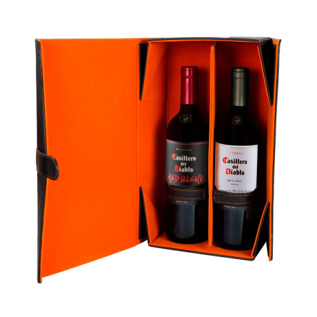 Pack de 2 vinos Reserva Casillero del Diablo 750ml + estuche Pack de 2 vinos Reserva Casillero del Diablo 750ml + estuche