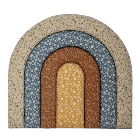 RESPALDO 1 PLAZA ALGODON MULTICOLOR ARCOIRIS