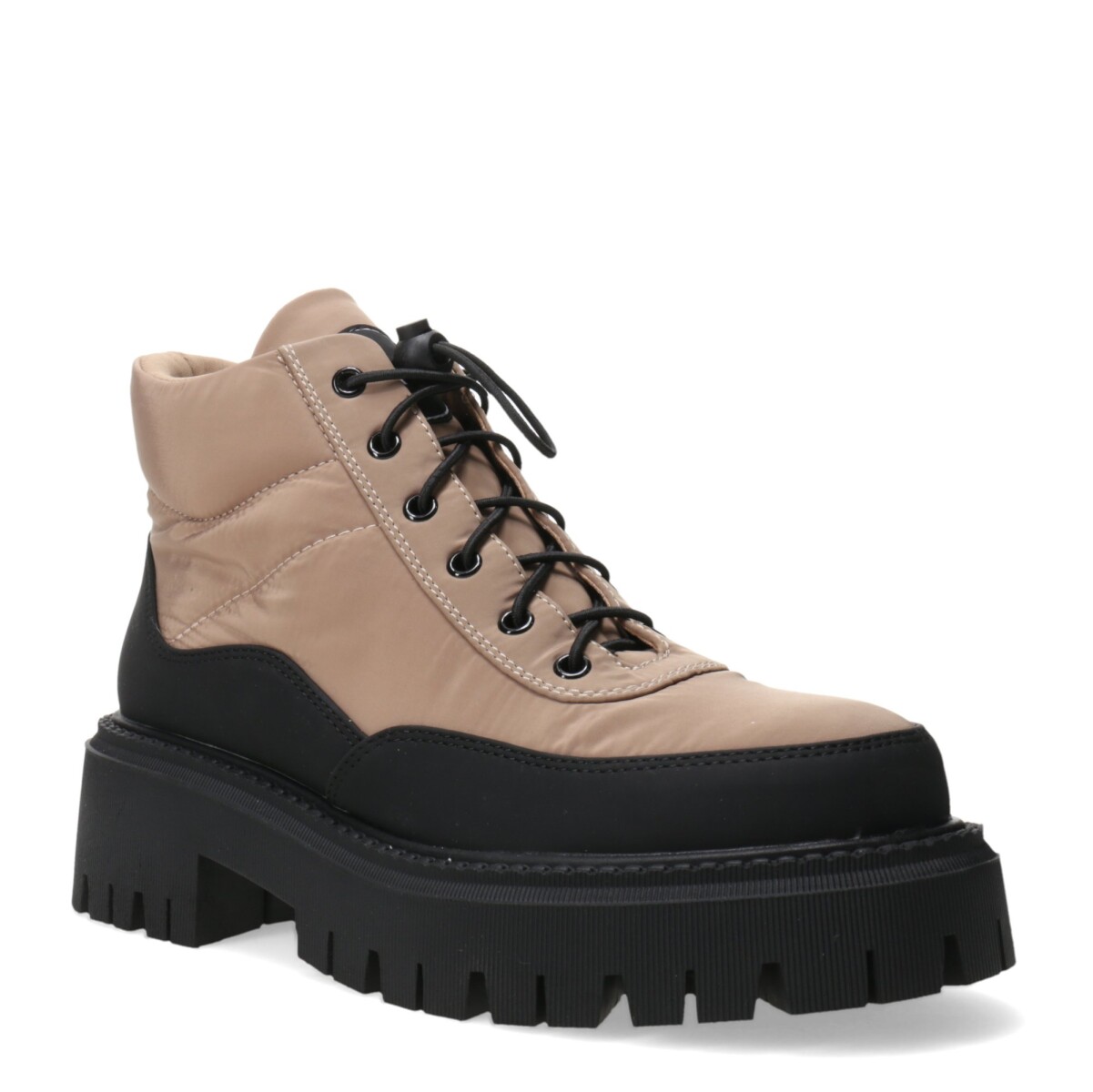 Botas de Mujer Miss Carol NANTU acordonada - Beige 