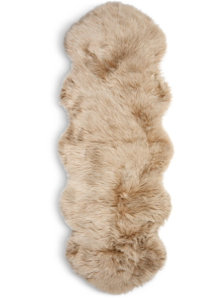 Piel cordero sintética TAKS 60x160 beige Piel cordero sintética TAKS 60x160 beige