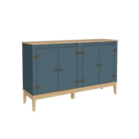 APARADOR BUFFET COLONIAL 149X90X41 PETROLEO/MIEL APARADOR BUFFET COLONIAL 149X90X41 PETROLEO/MIEL