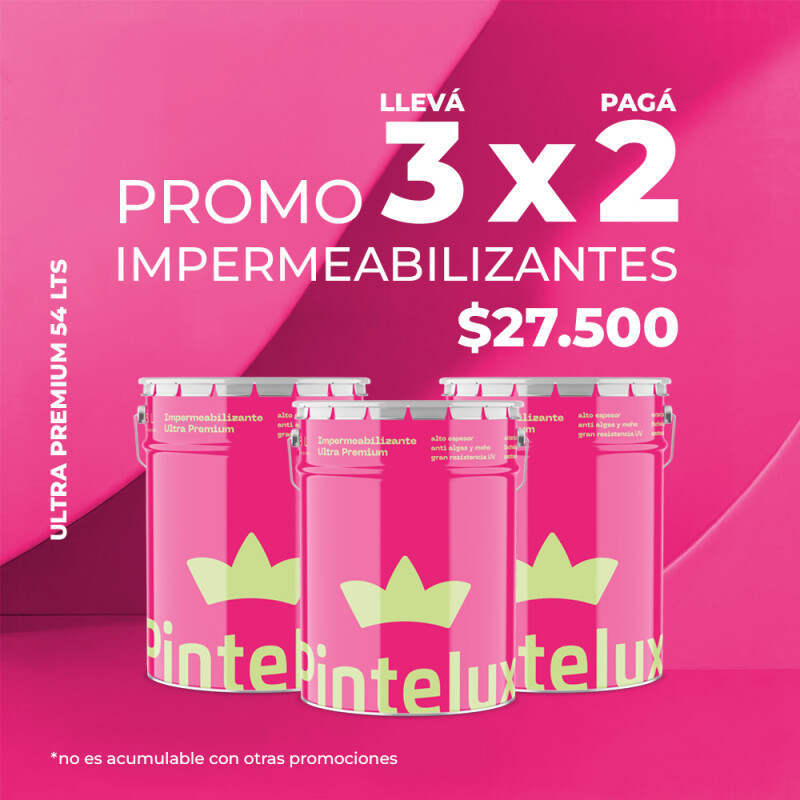 PROMO 3X2 PINTELUX IMPER ULTRA PREMIUM BCO 18LTS PROMO 3X2 PINTELUX IMPER ULTRA PREMIUM BCO 18LTS