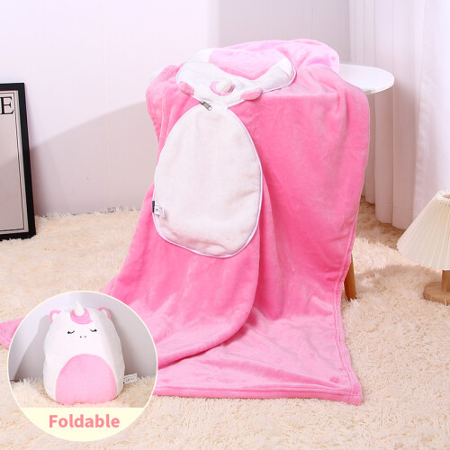 Mantita Plegable - Unicornio Rosa Mantita Plegable - Unicornio Rosa