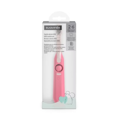 Cepillo De Dientes Suavinex Kids 2-6 Años Rosa Cepillo De Dientes Suavinex Kids 2-6 Años Rosa