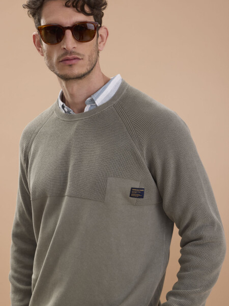 SWEATER PALMA 2.0 VERDE MILITAR
