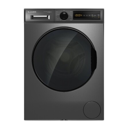 Lavarropas 8 kg carga frontal James LR 8140 Dark Inox Inverter Lavarropas 8 kg carga frontal James LR 8140 Dark Inox Inverter