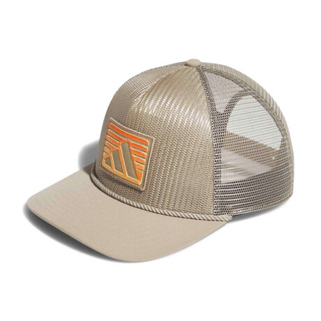 Gorra Mesh 5 Panel Rope de Hombre Crema