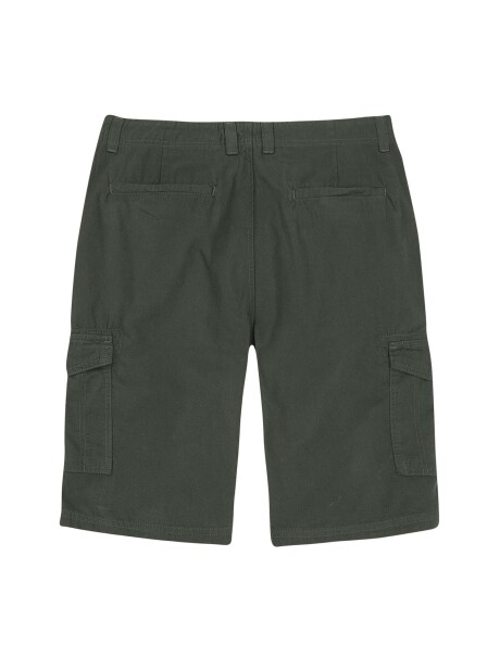 BERMUDA BÁSICA MASCULINA CARGO VERDE