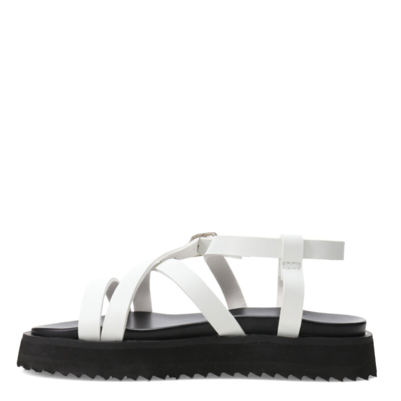 Sandalias de Niña MINI Miss Carol Califa con Hebilla Blanco