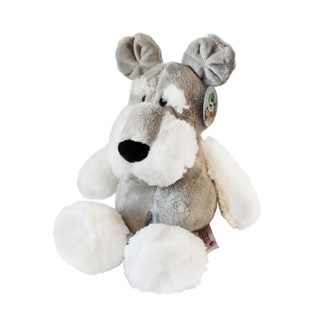 Peluche Animal Chico Perro Gris