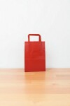 Bolsa lisa acuario 14x08x20 cm ROJO